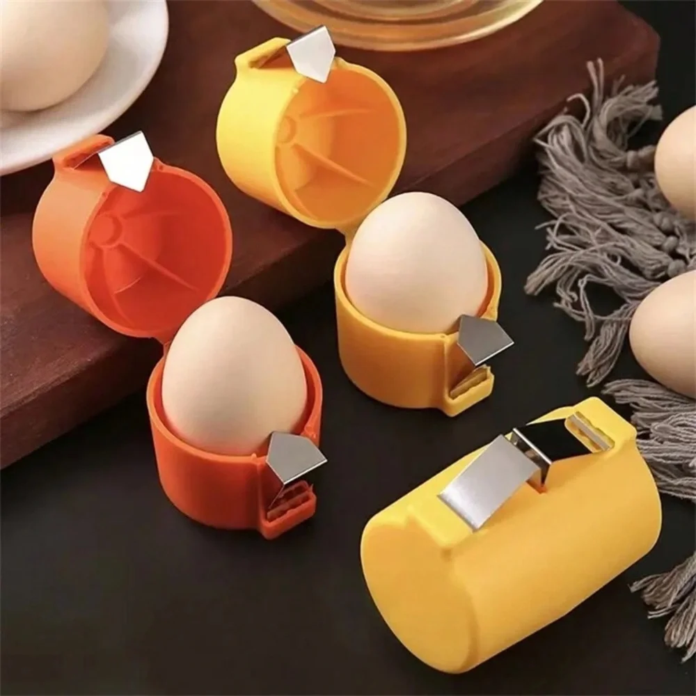 Egg Shell Opener, Egg Splitter - Pink, Orange, or Yellow